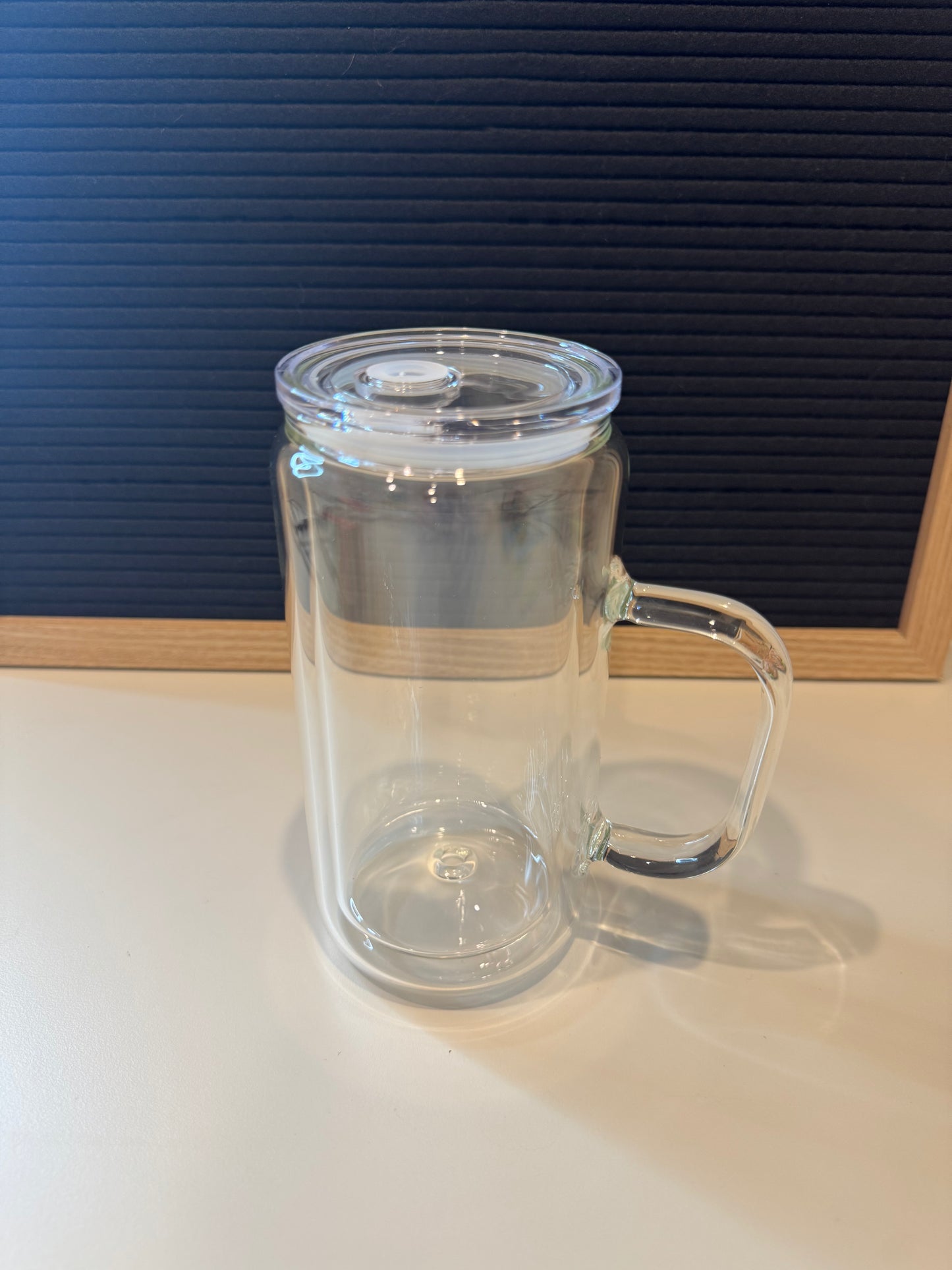16oz Snow Globe With Handles