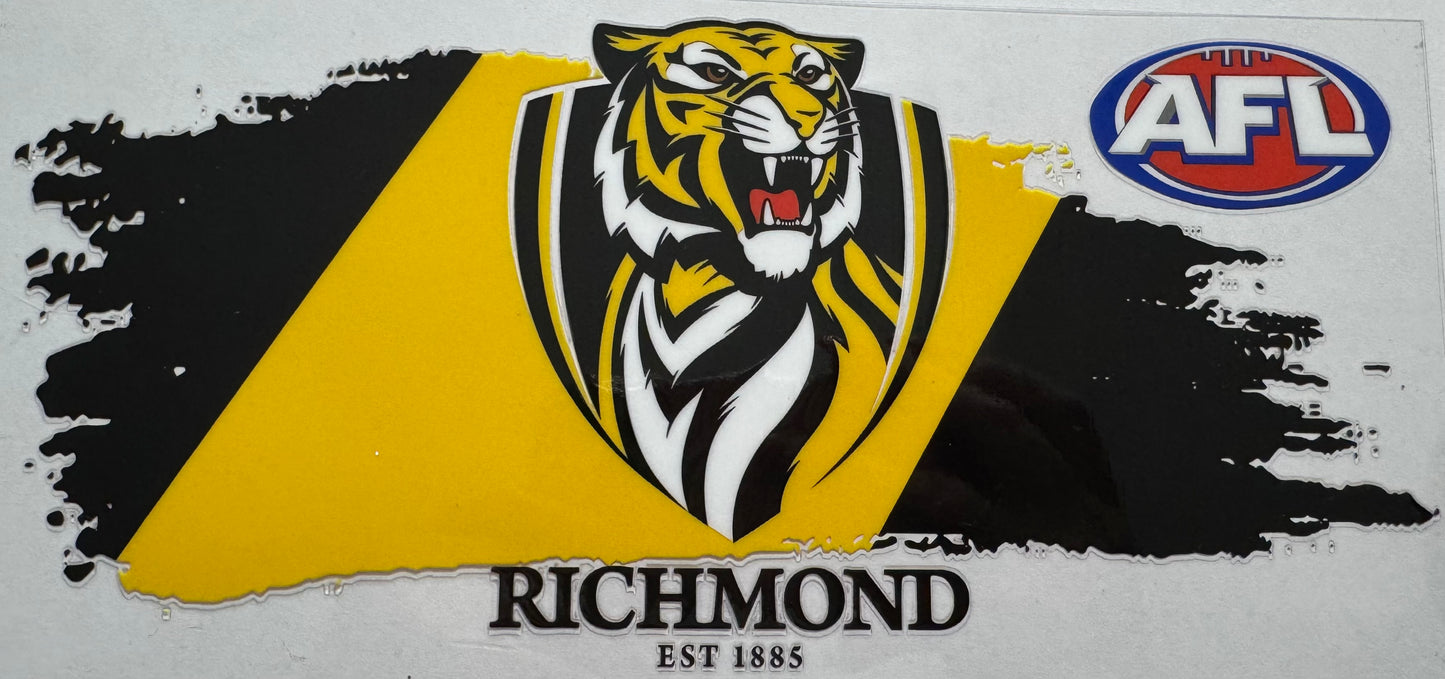 Richmond Tigers 16oz Uv DTF Wrap