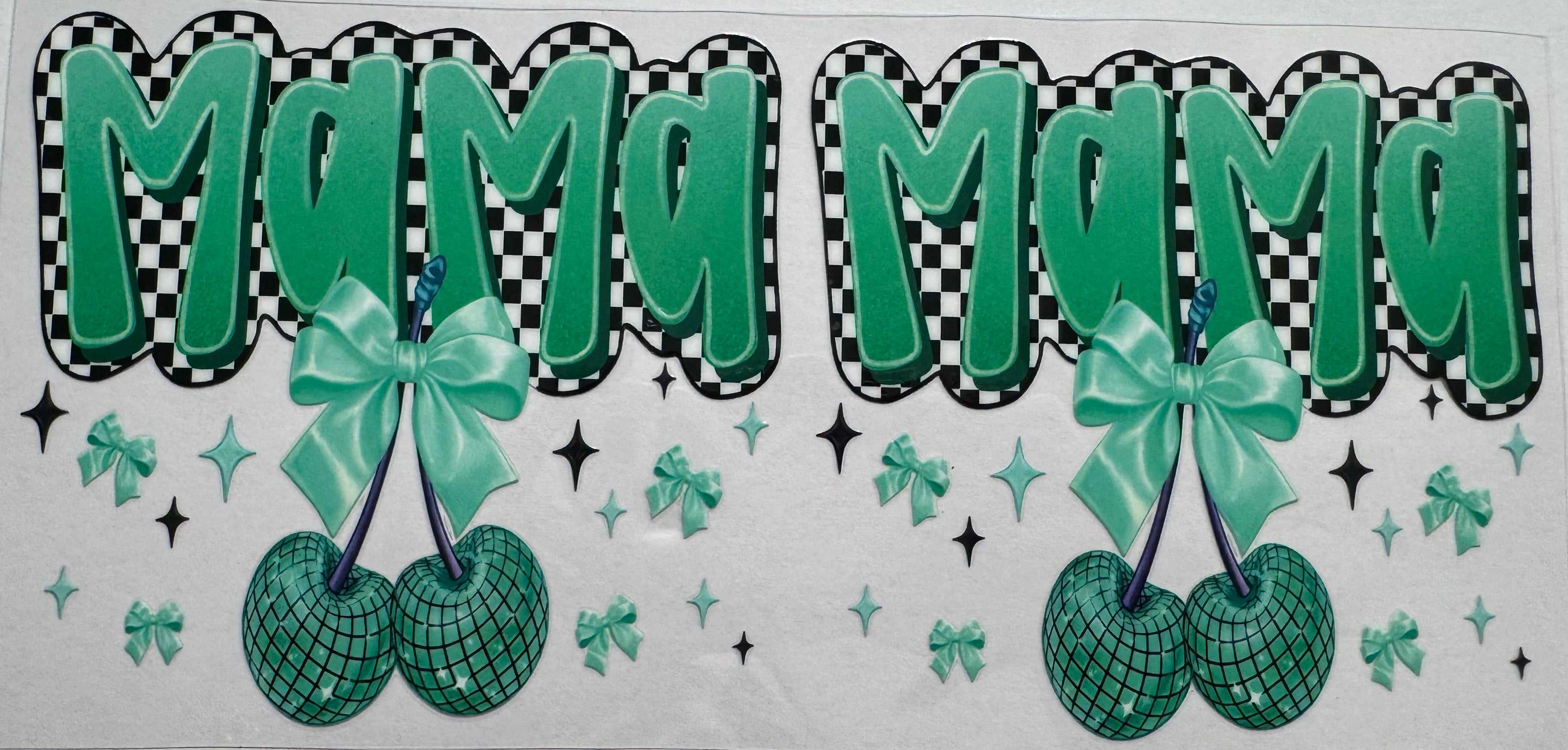 Green Mama 16oz Uv DTF Wrap