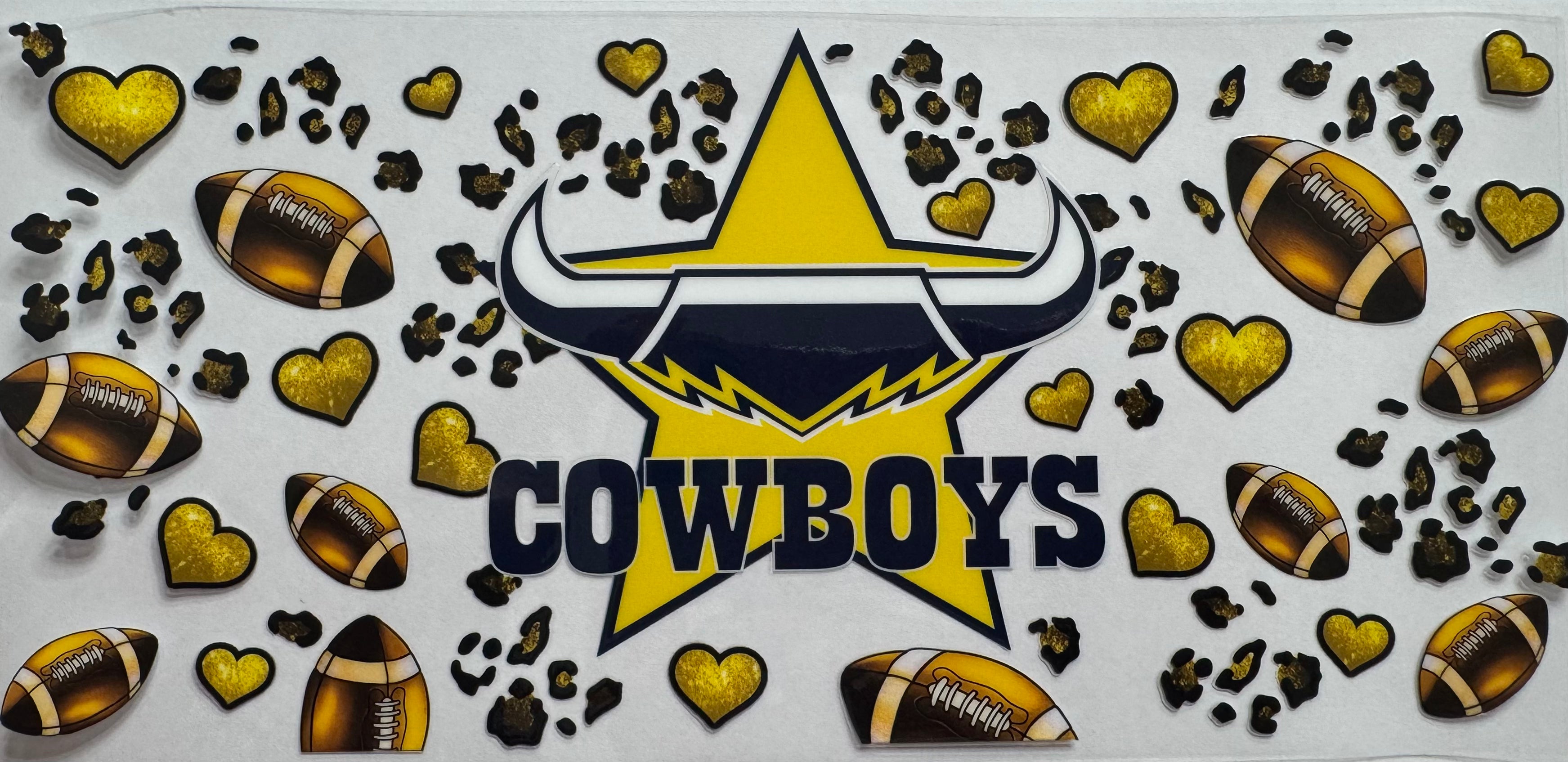 Cowboys 16oz Uv DTF Wrap #2