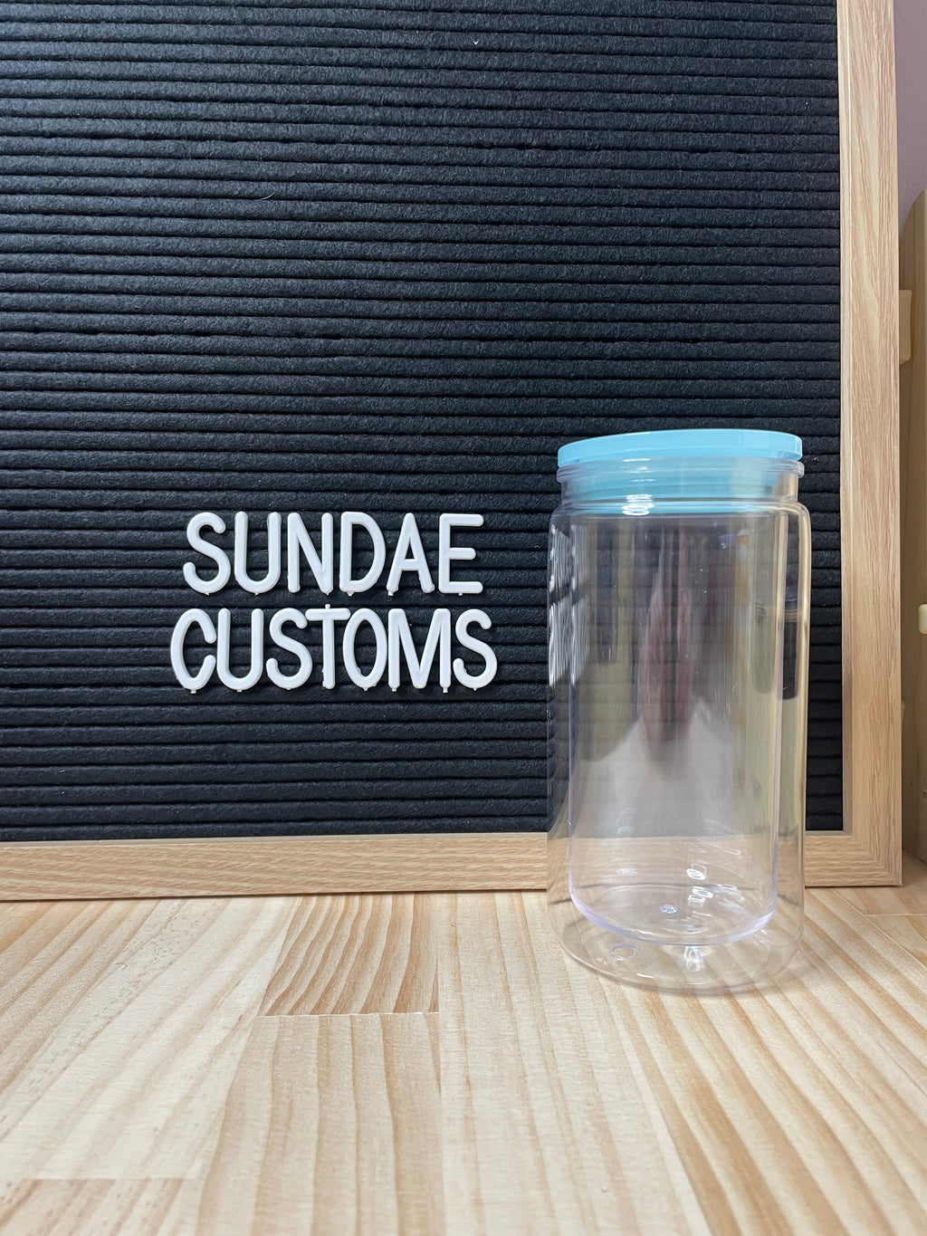 16oz Glass Tumbler *No Glitter*