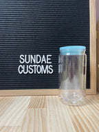 16oz Glass Tumbler *No Glitter*