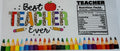 Best Teacher 16oz Uv DTF Wrap