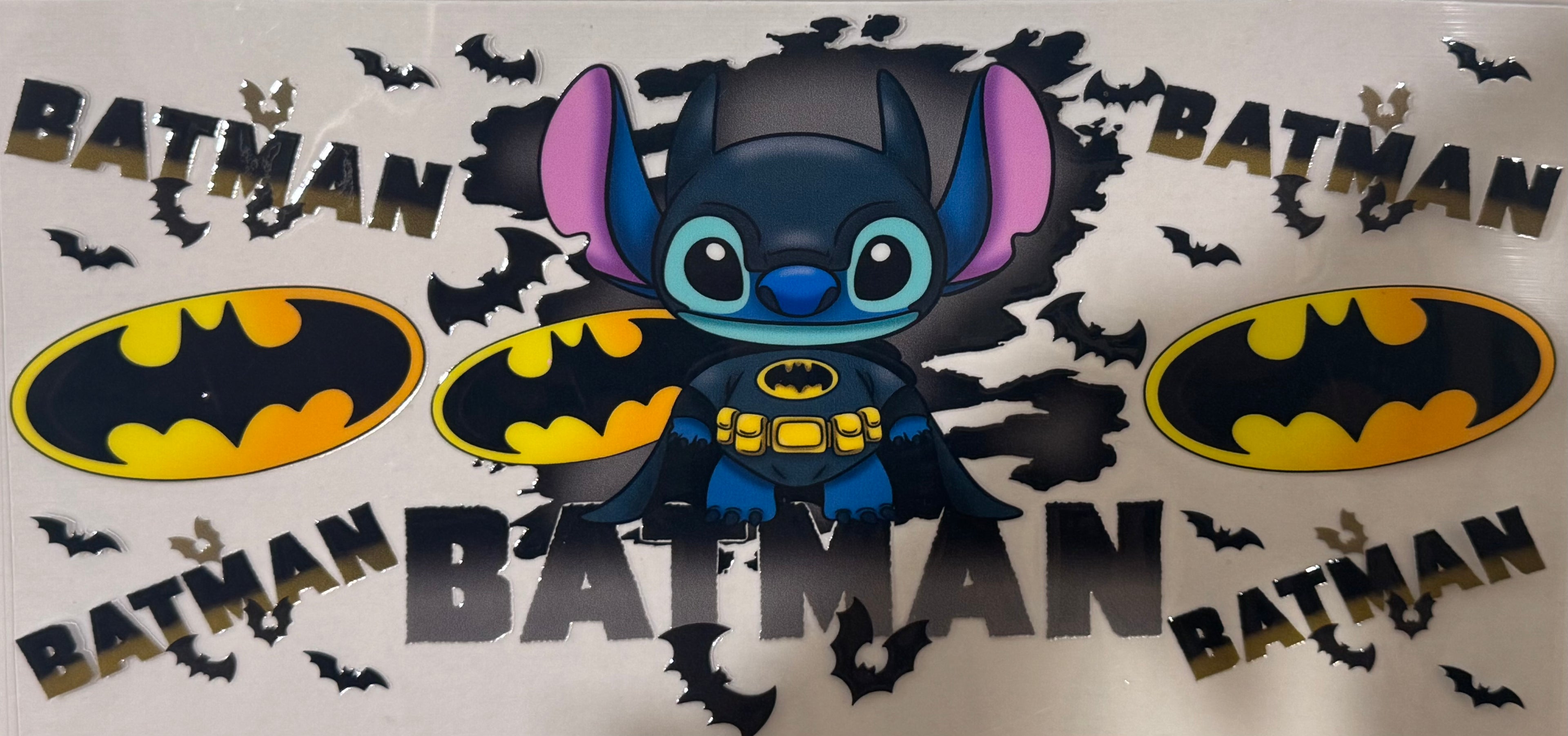 Batman Stitch 16oz Uv DTF Wrap