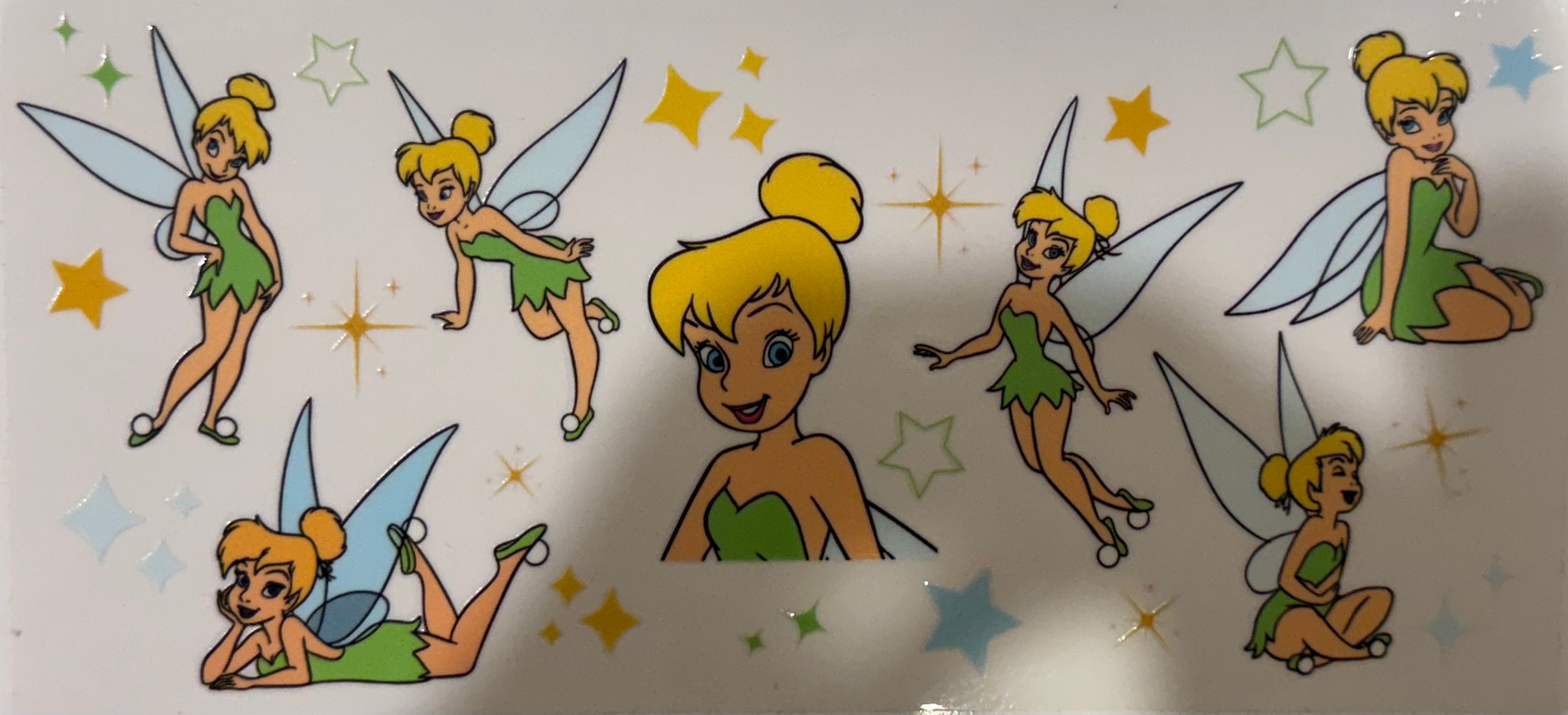 Tinkerbell 16oz Uv DTF Wrap