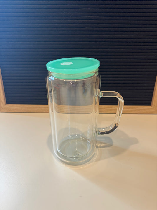 16oz Snow Globe With Handles