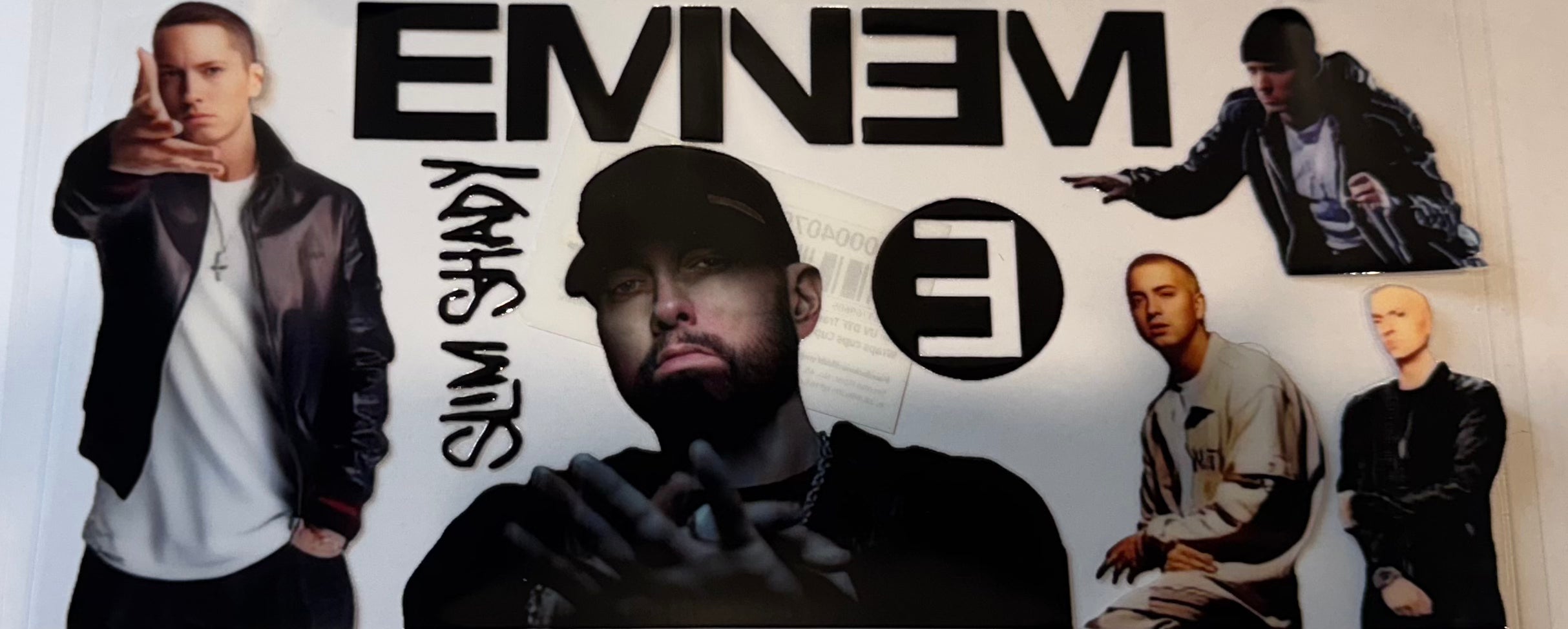 Eminem 16oz Uv DTF Wrap