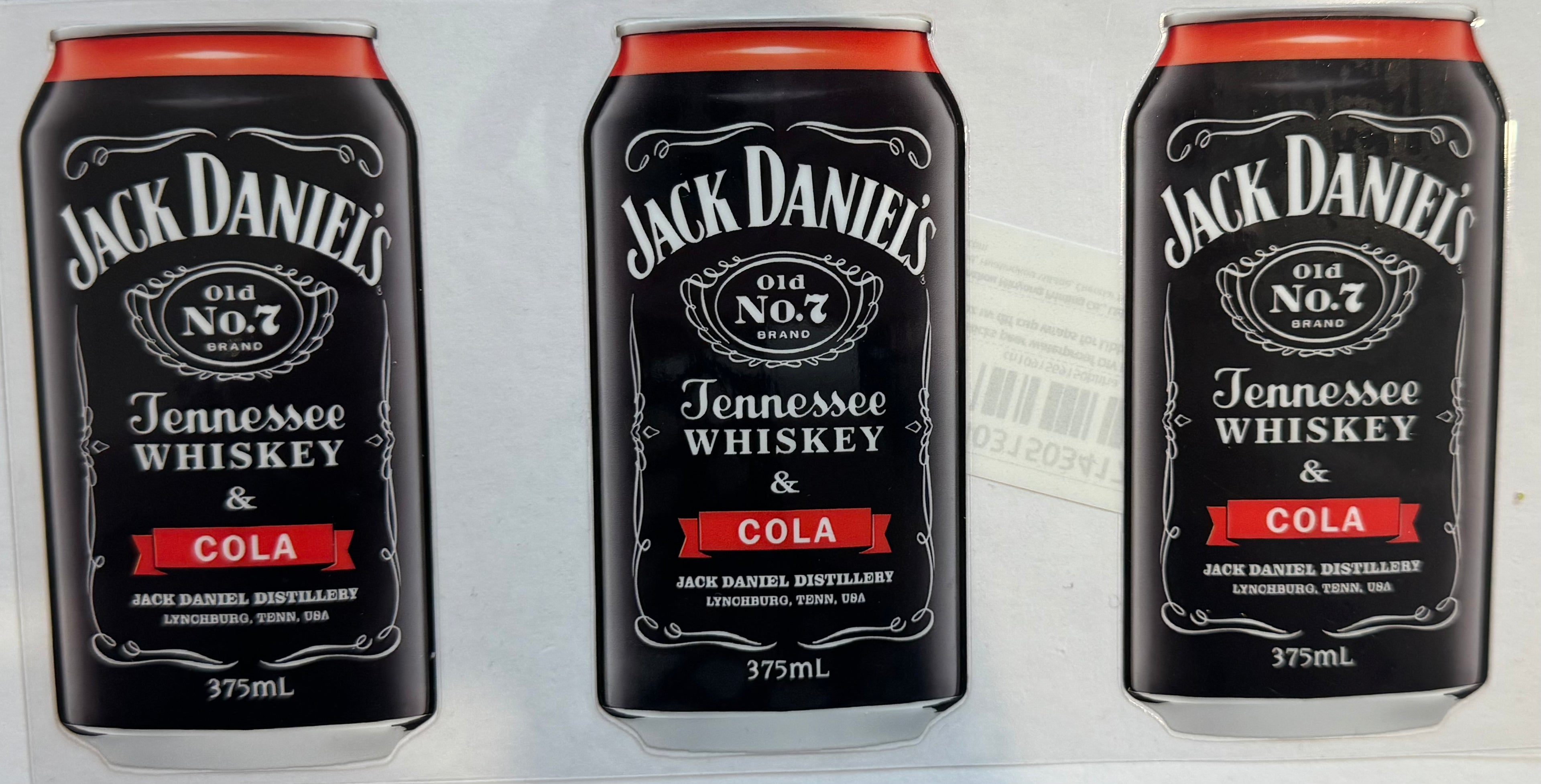 Jack Daniel's 16oz Uv DTF Wrap