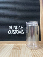 16oz Acrylic Snow Globe Tumbler