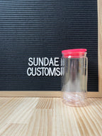 16oz Acrylic Snow Globe Tumbler