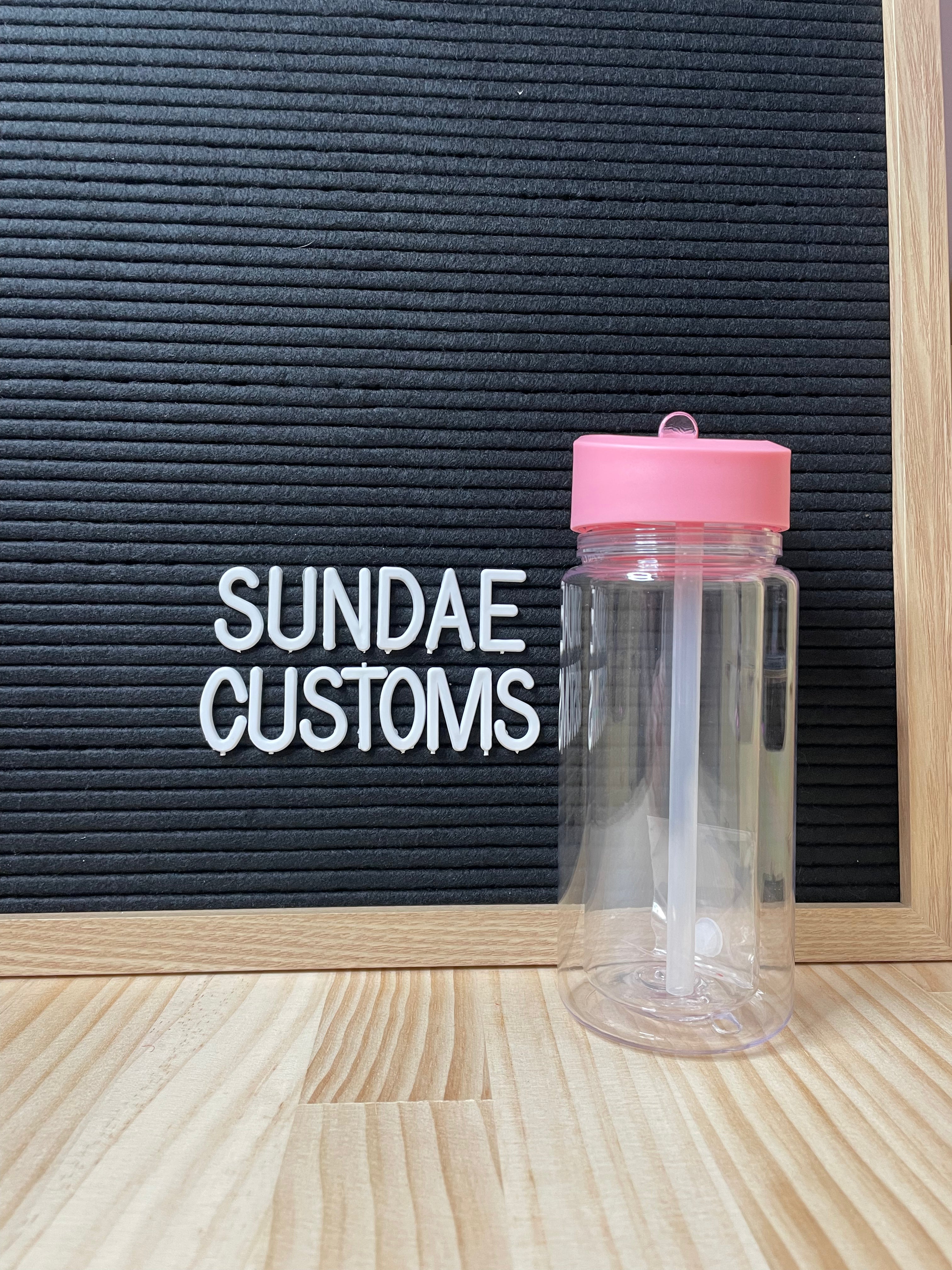 12oz Kids Water Bottle Snow globe