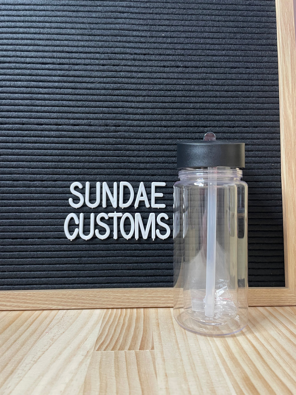 12oz Kids Water Bottle Snow globe