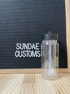 12oz Kids Water Bottle Snow globe