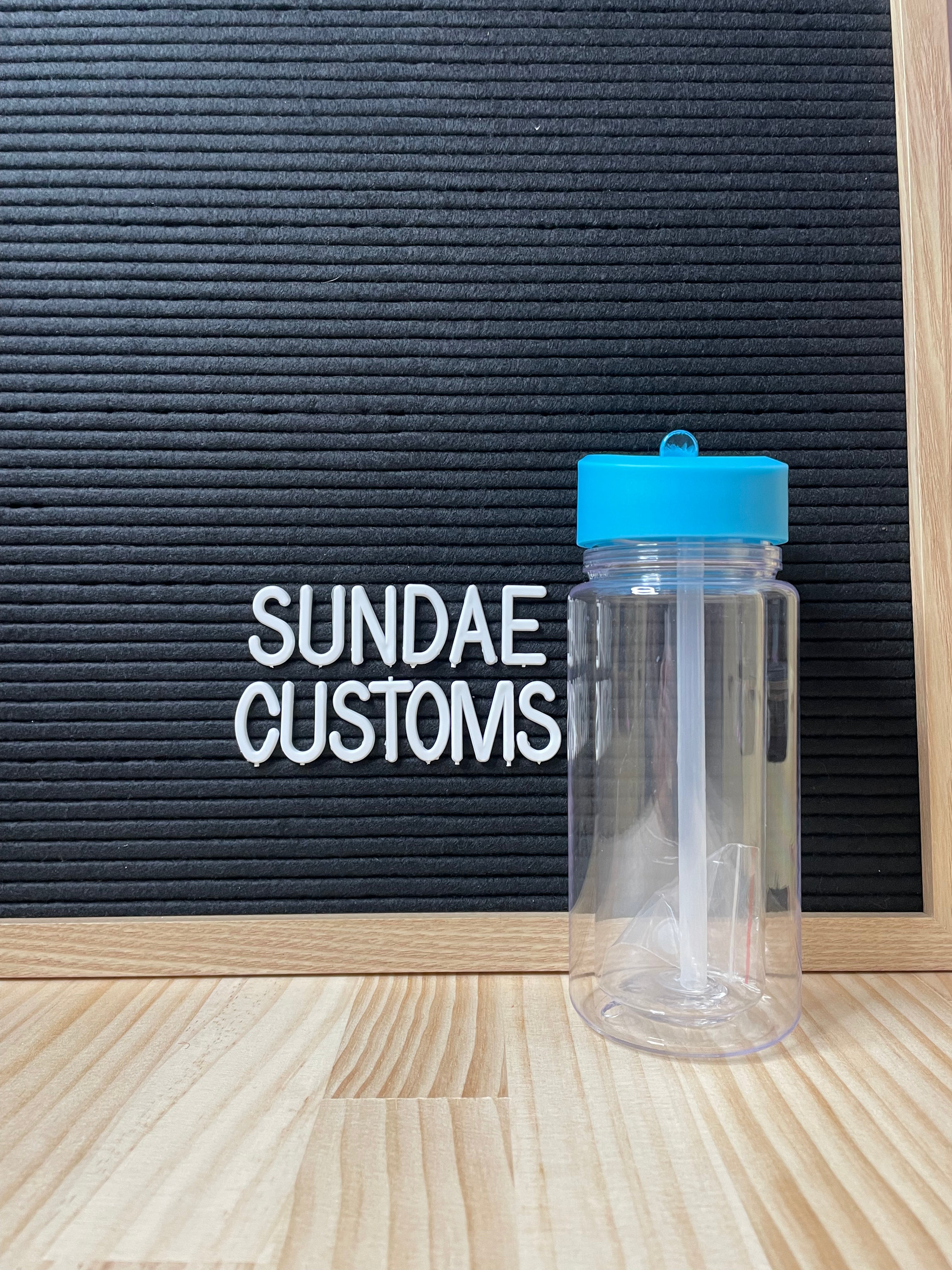 12oz Kids Water Bottle Snow globe