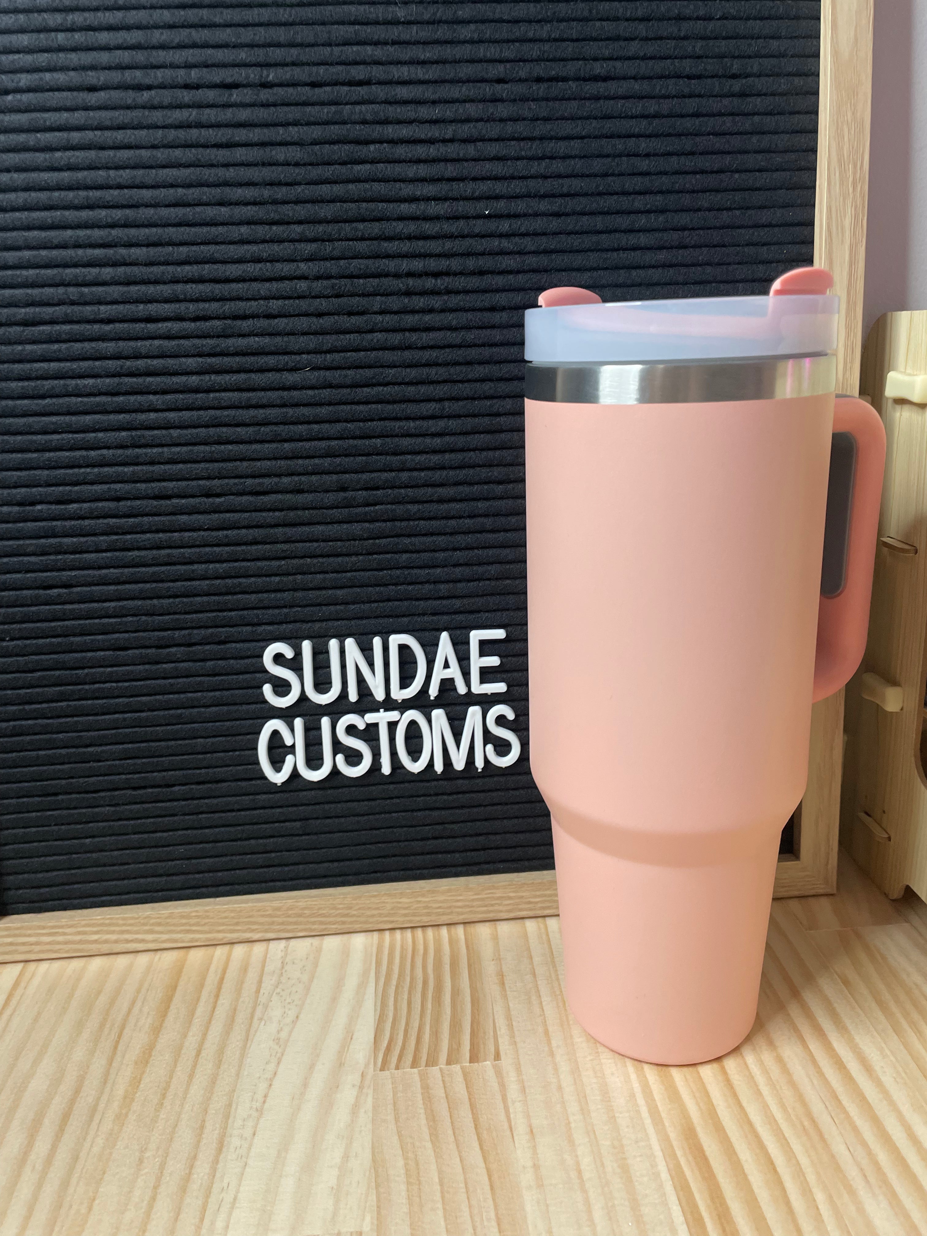 40oz stainless steel tumbler