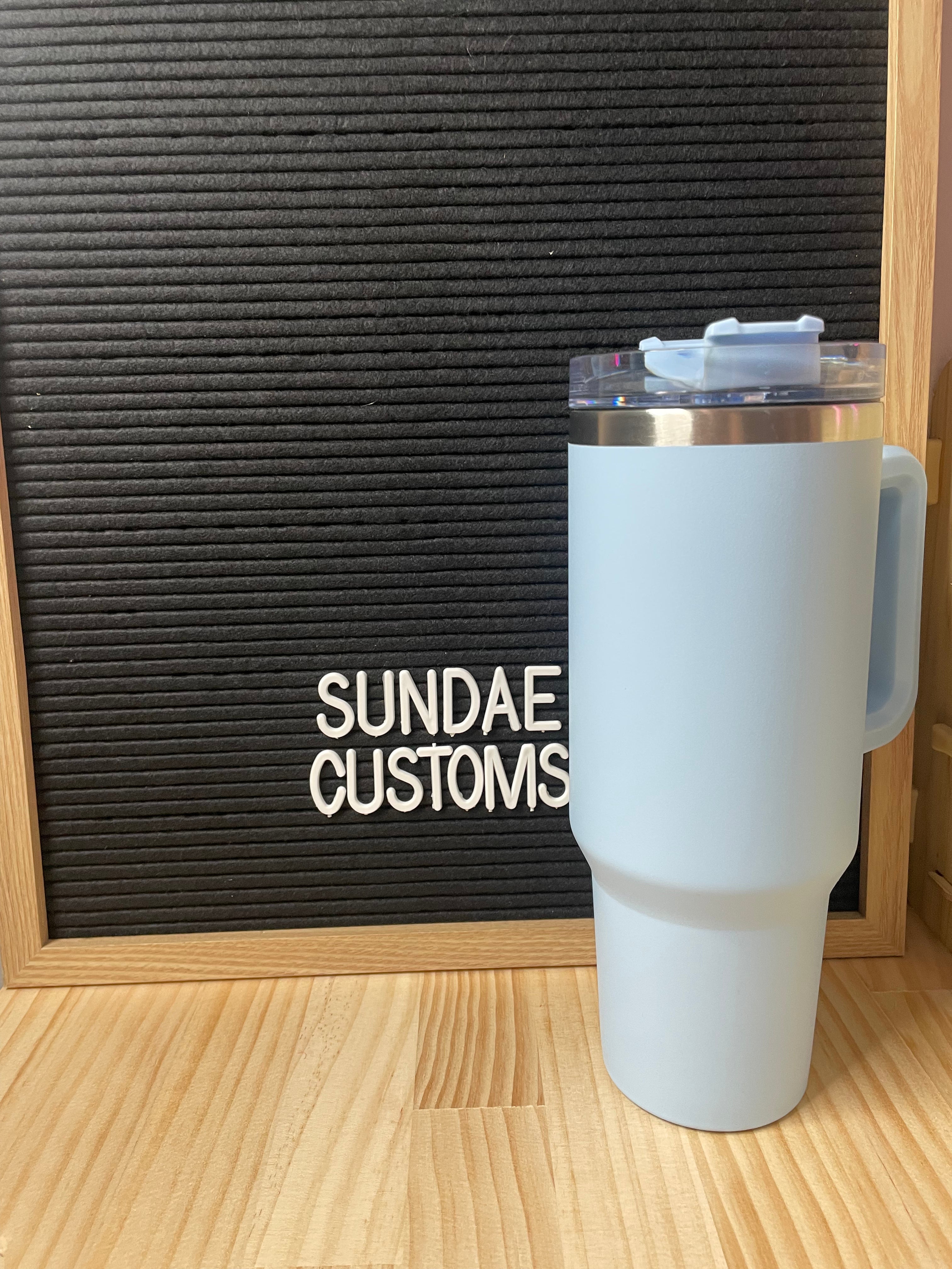 40oz stainless steel tumbler