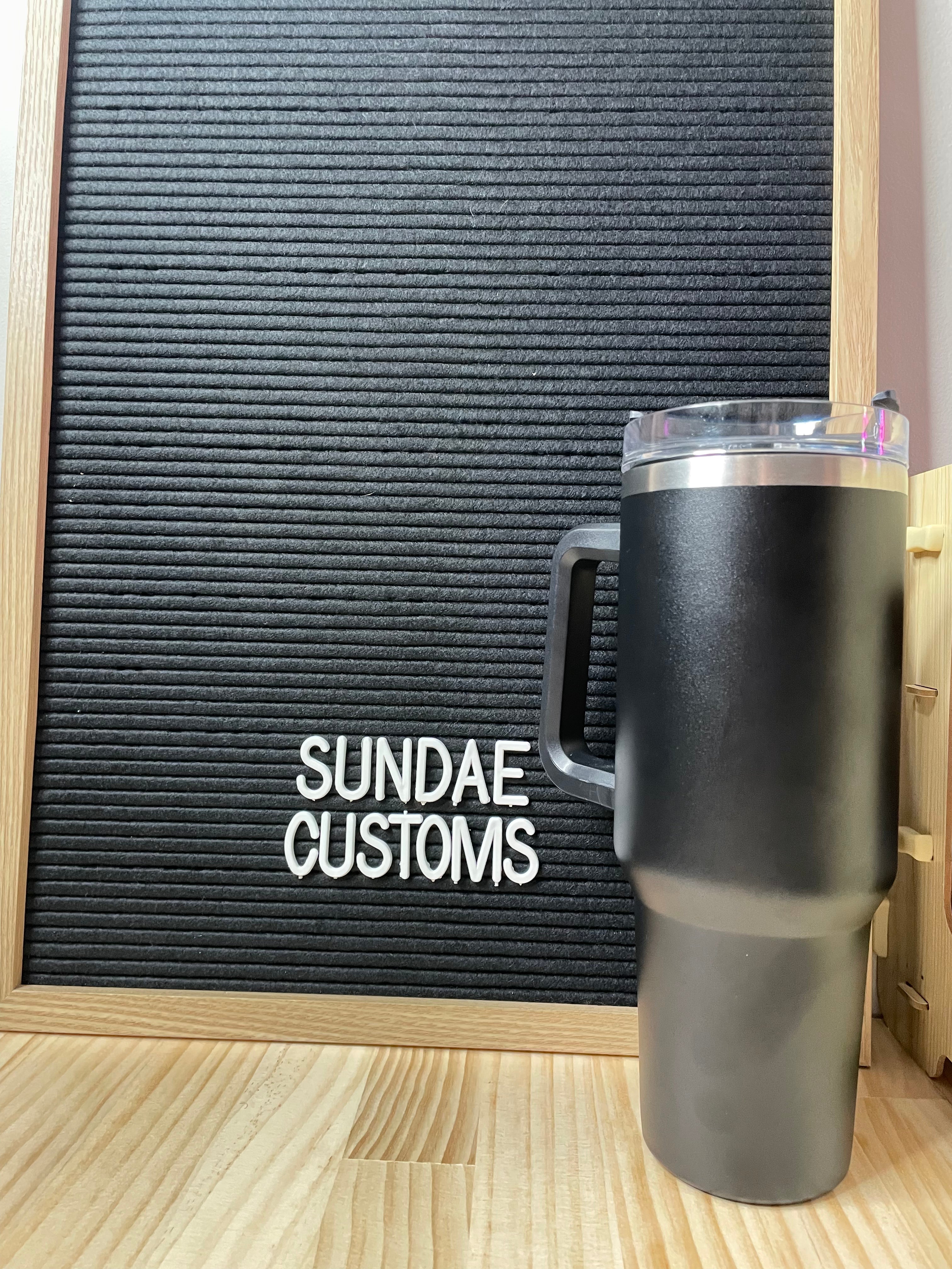 40oz stainless steel tumbler