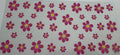 Pink Flowers 16oz Uv DTF Wrap