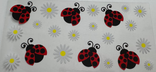 Ladybug 16oz Uv DTF Wrap