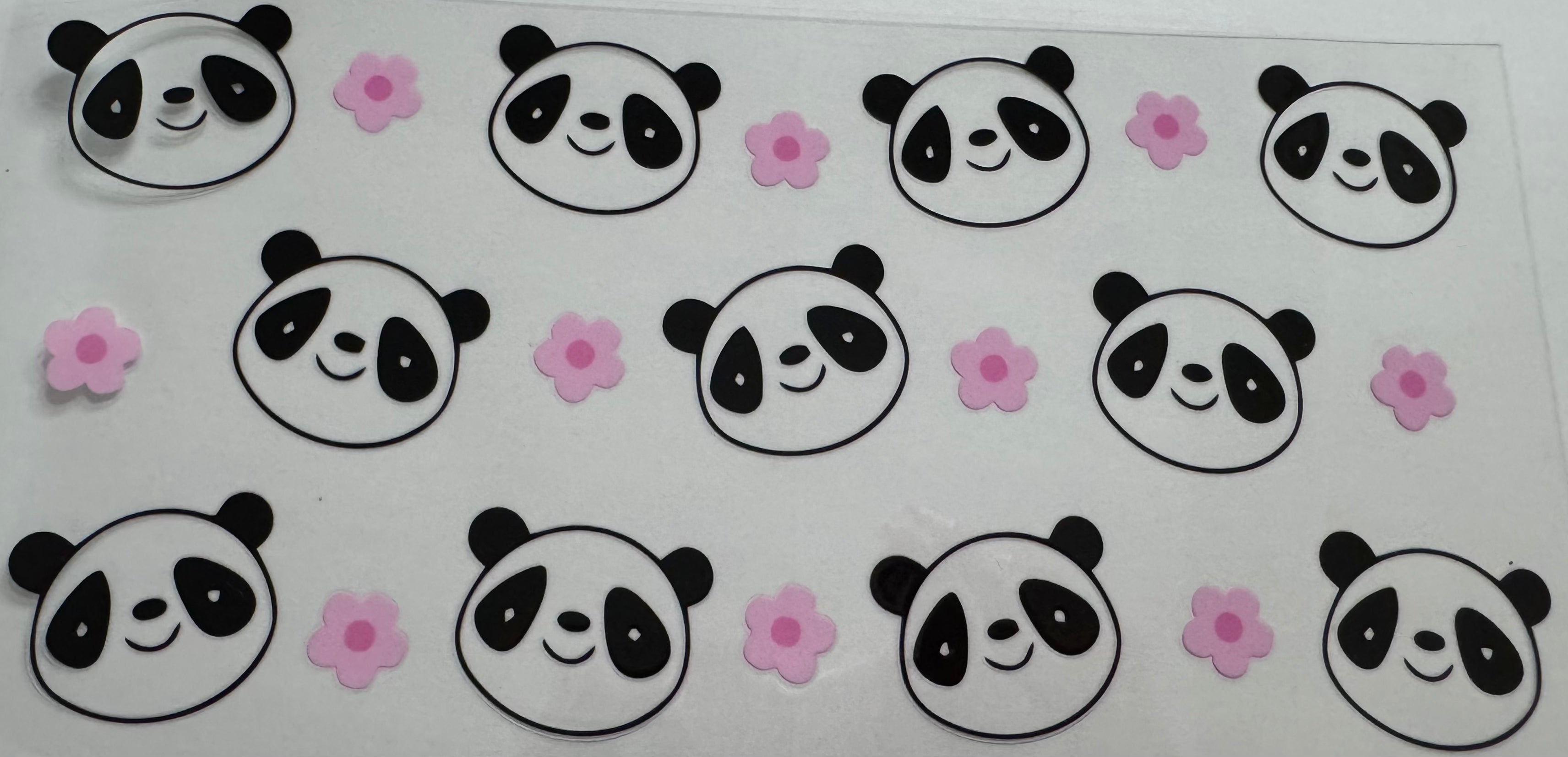 Panda 16oz Uv DTF Wrap