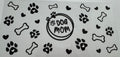 Dog Mom 16oz Uv DTF Wrap #2