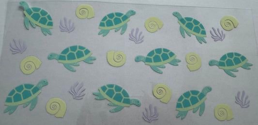 Turtle 16oz Uv DTF Wrap #2