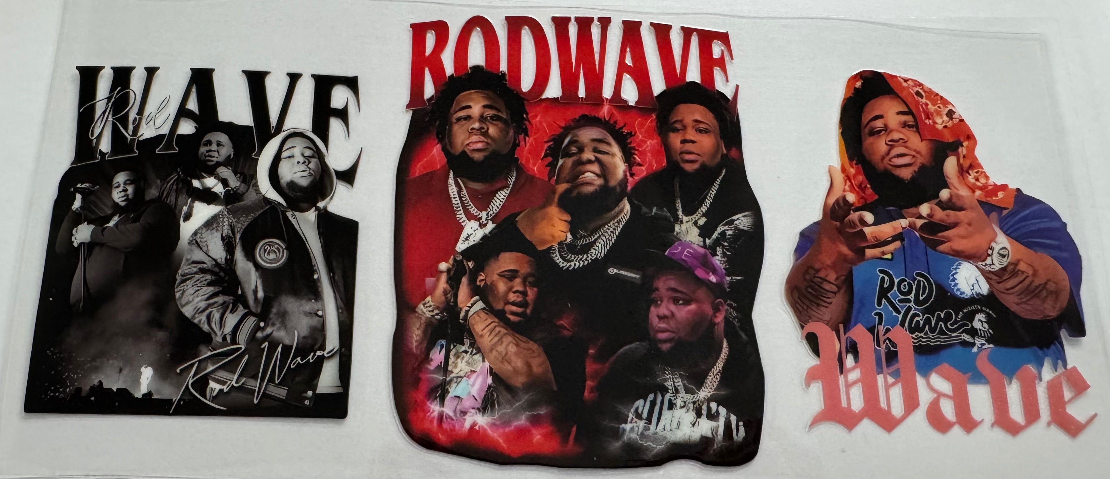 Rod Wave 16oz Uv DTF Wrap