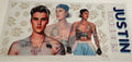 Justin Bieber 16oz Uv DTF Wrap #2