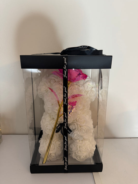 White Rose Bear