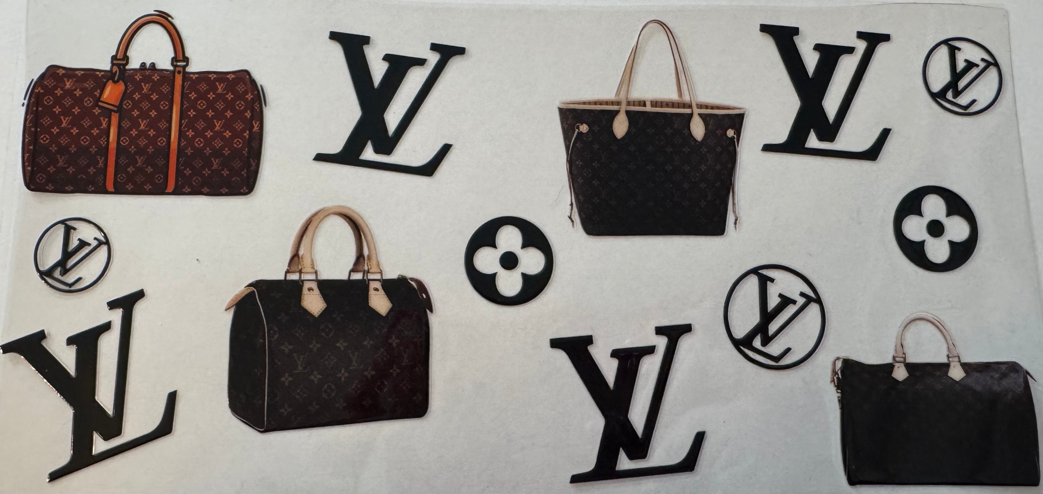 Lv Bags 16oz Uv DTF Wrap
