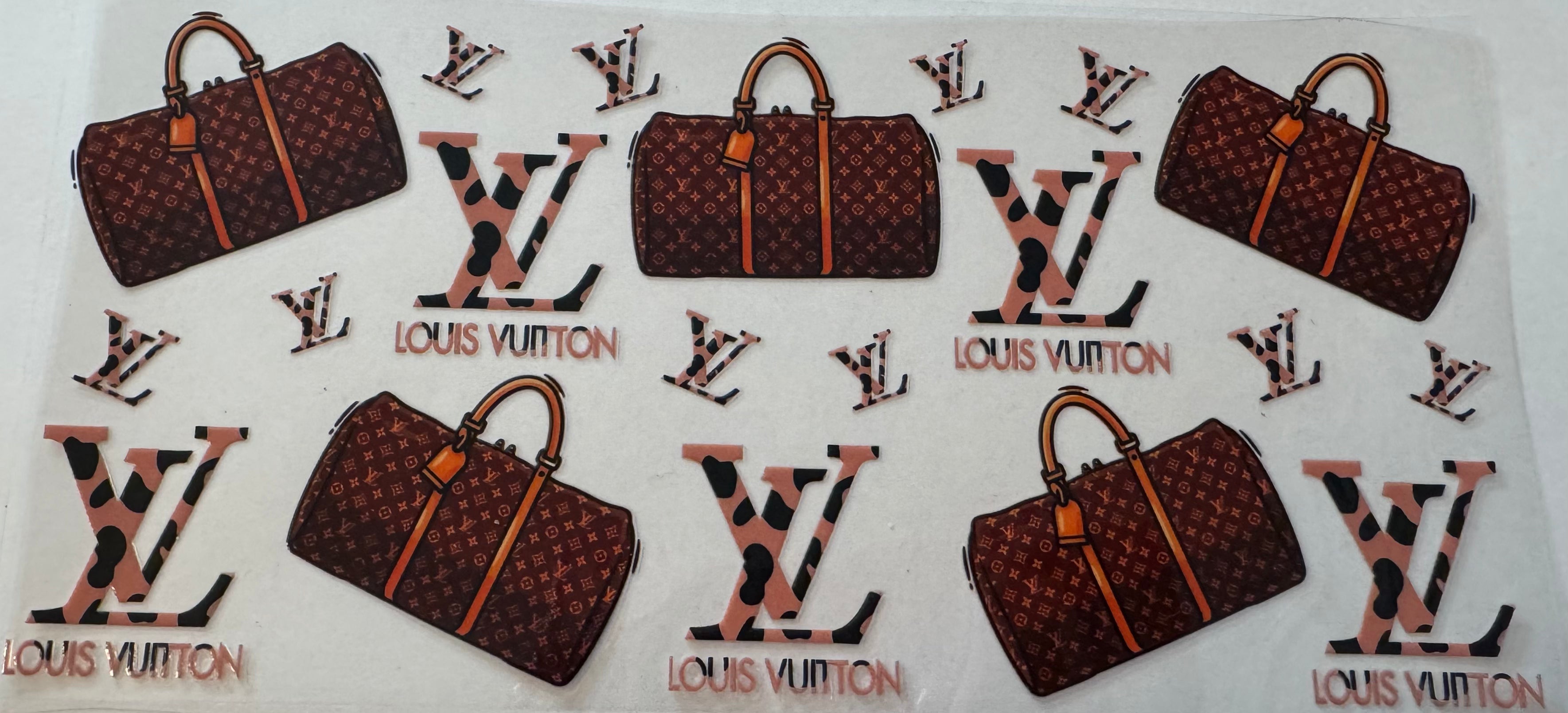 Lv Bags 16oz Uv DTF Wrap #2
