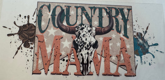 Country Mama 16oz Uv DTF Wrap