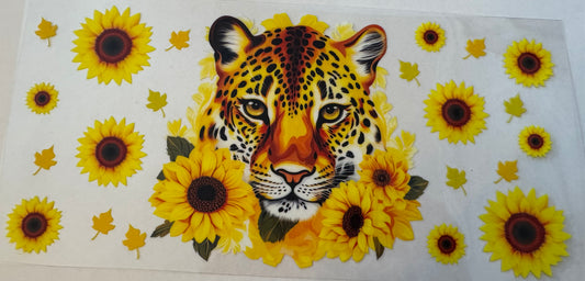 Cheetah 16oz Uv DTF Wrap