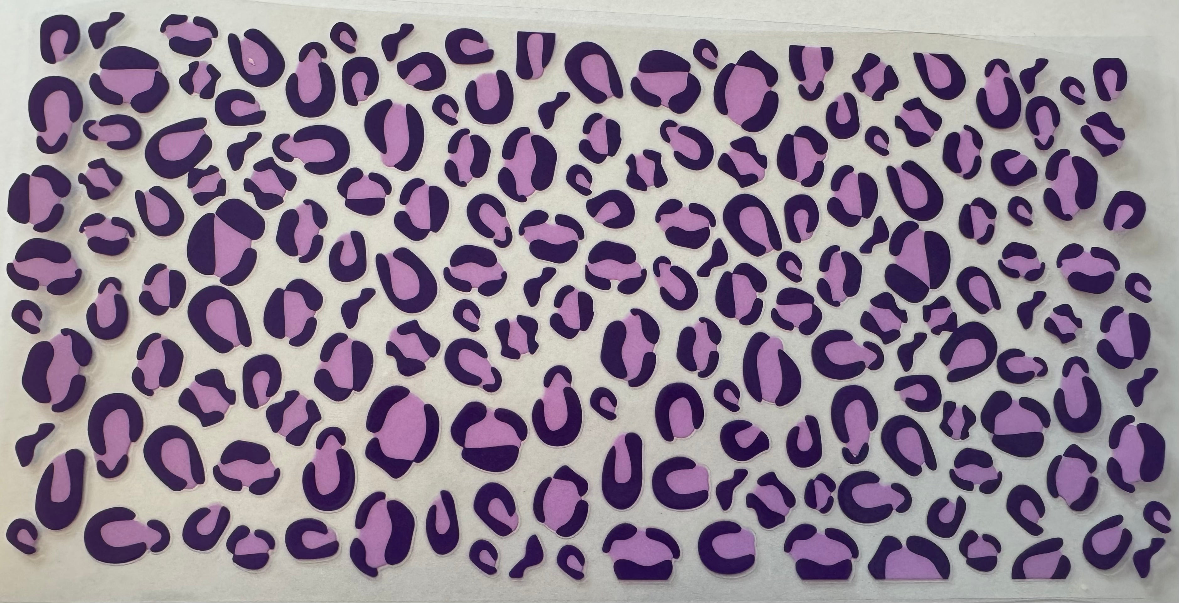 Leopard Print 16oz Uv DTF Wrap