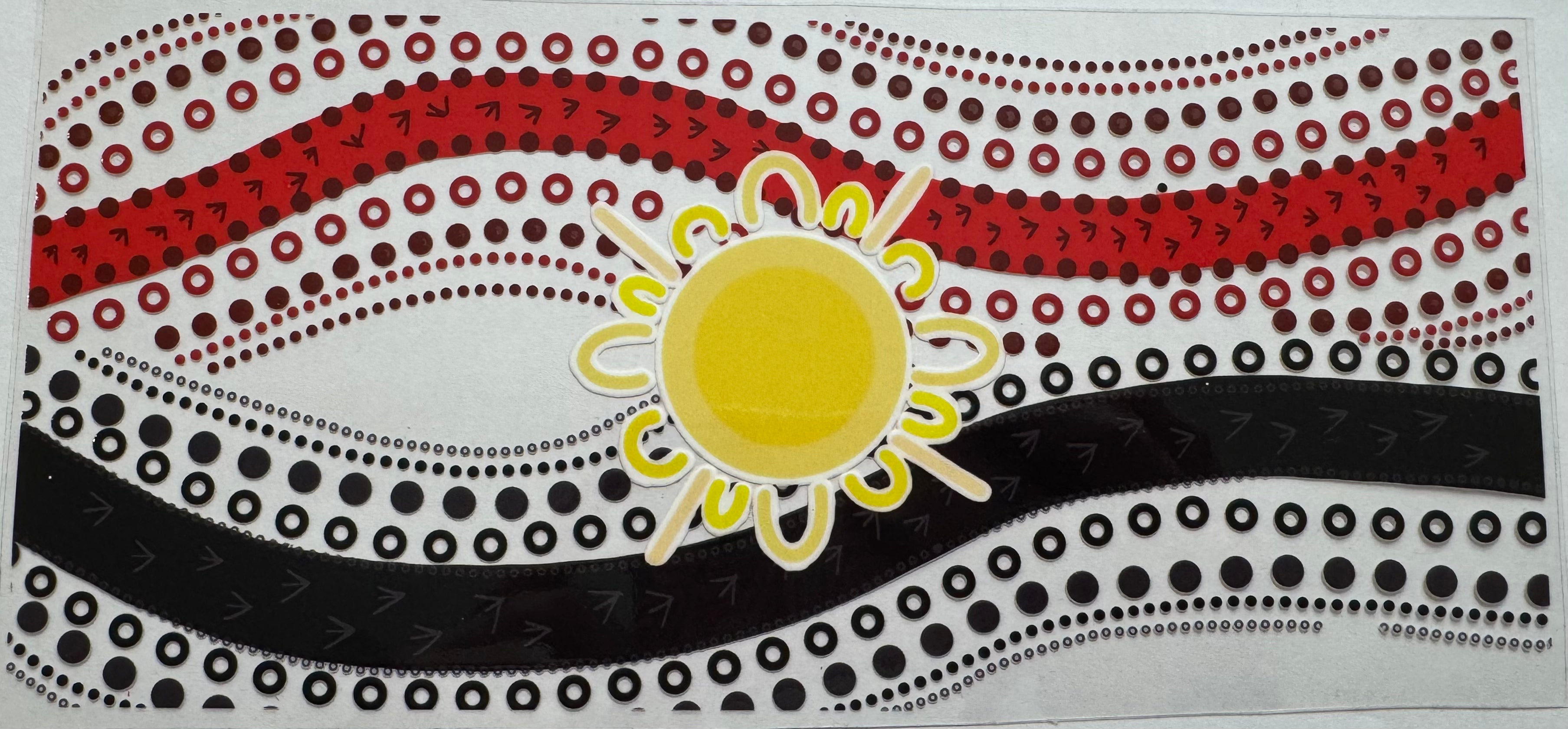 Aboriginal 16oz Uv DTF Wrap #6