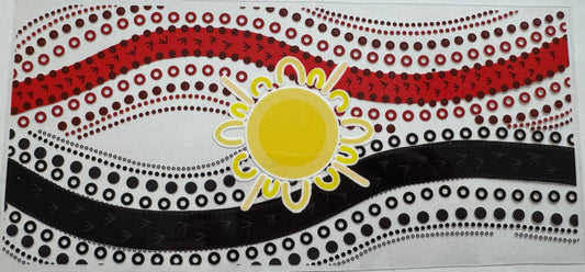 Aboriginal 16oz Uv DTF Wrap #6