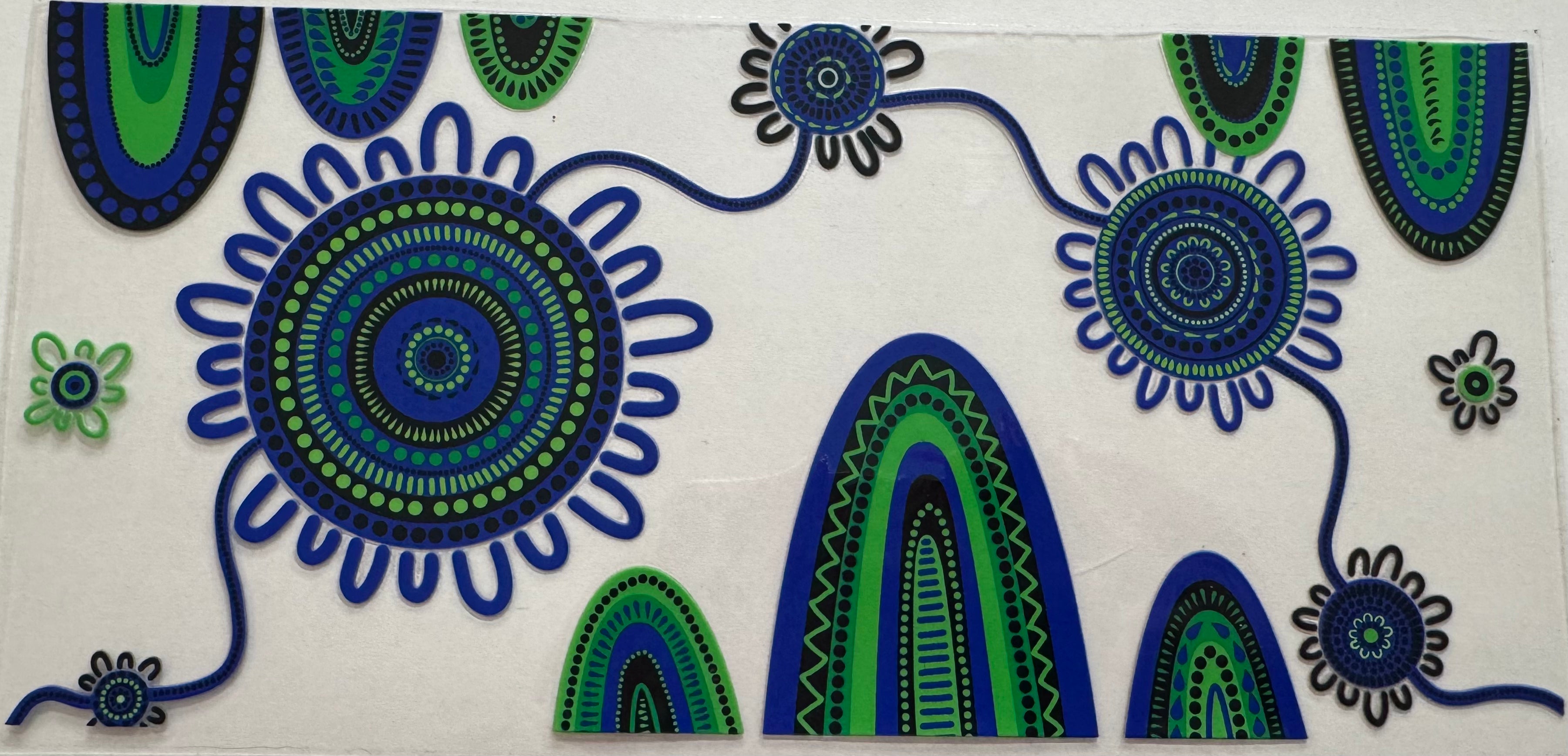Aboriginal 16oz Uv DTF Wrap #13