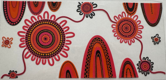 Aboriginal 16oz Uv DTF Wrap #14
