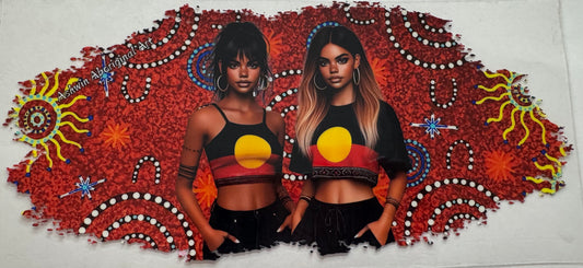 Aboriginal 16oz Uv DTF Wrap #15