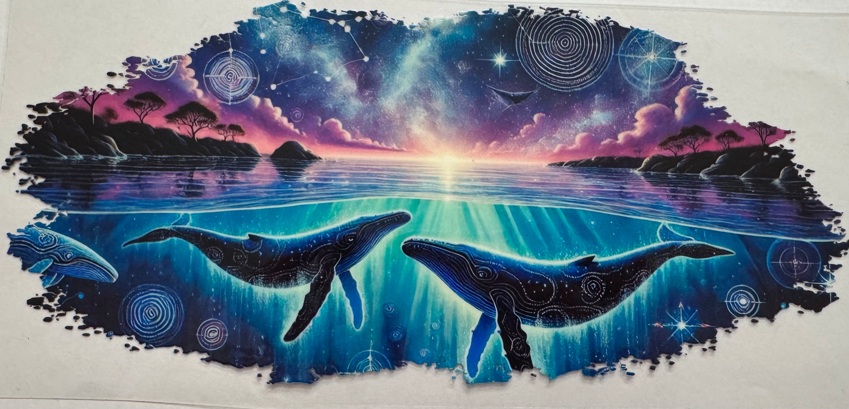 Whale 16oz Uv DTF Wrap