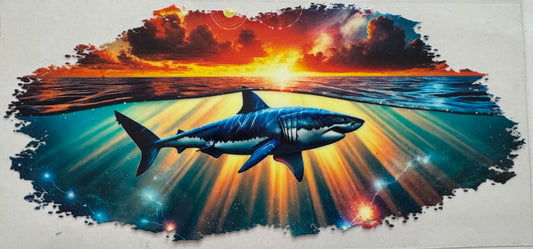 Shark 16oz Uv DTF Wrap