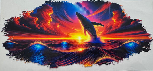 Whale 16oz Uv DTF Wrap #2
