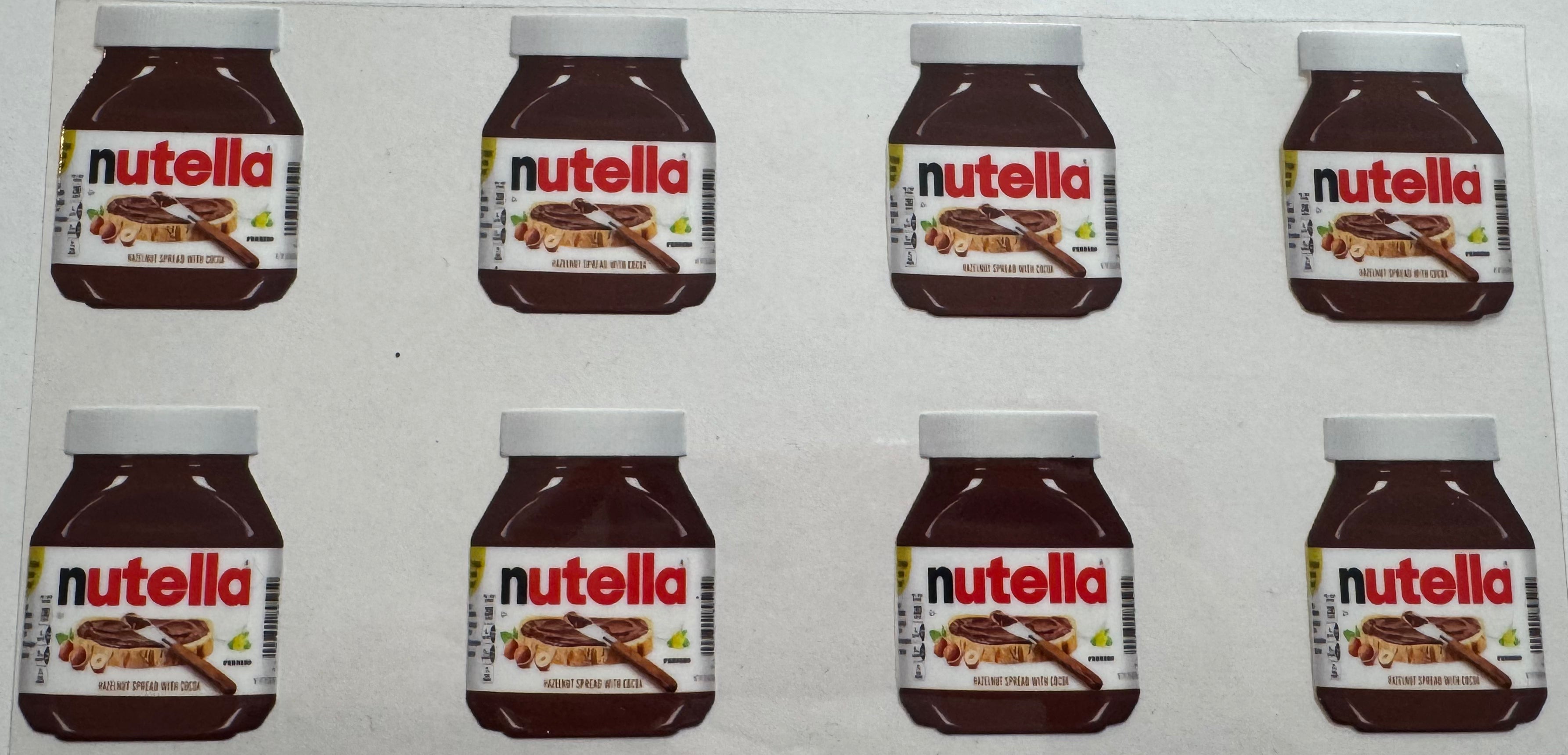 Nutella 16oz Uv DTF Wrap