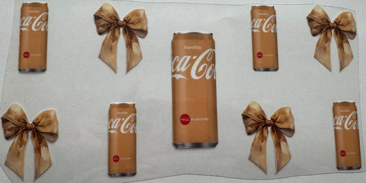 Vanilla Coke 16oz Uv DTF Wrap