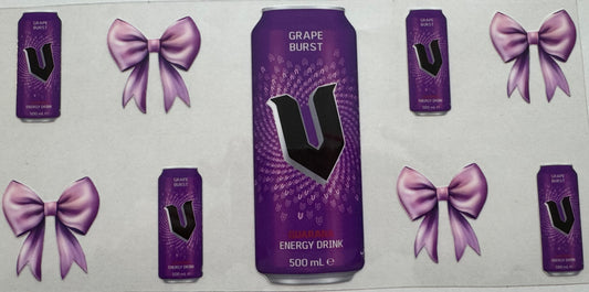 Purple V 16oz Uv DTF Wrap