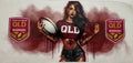 Qld Tattoo girl 16 Uv DTF Wrap