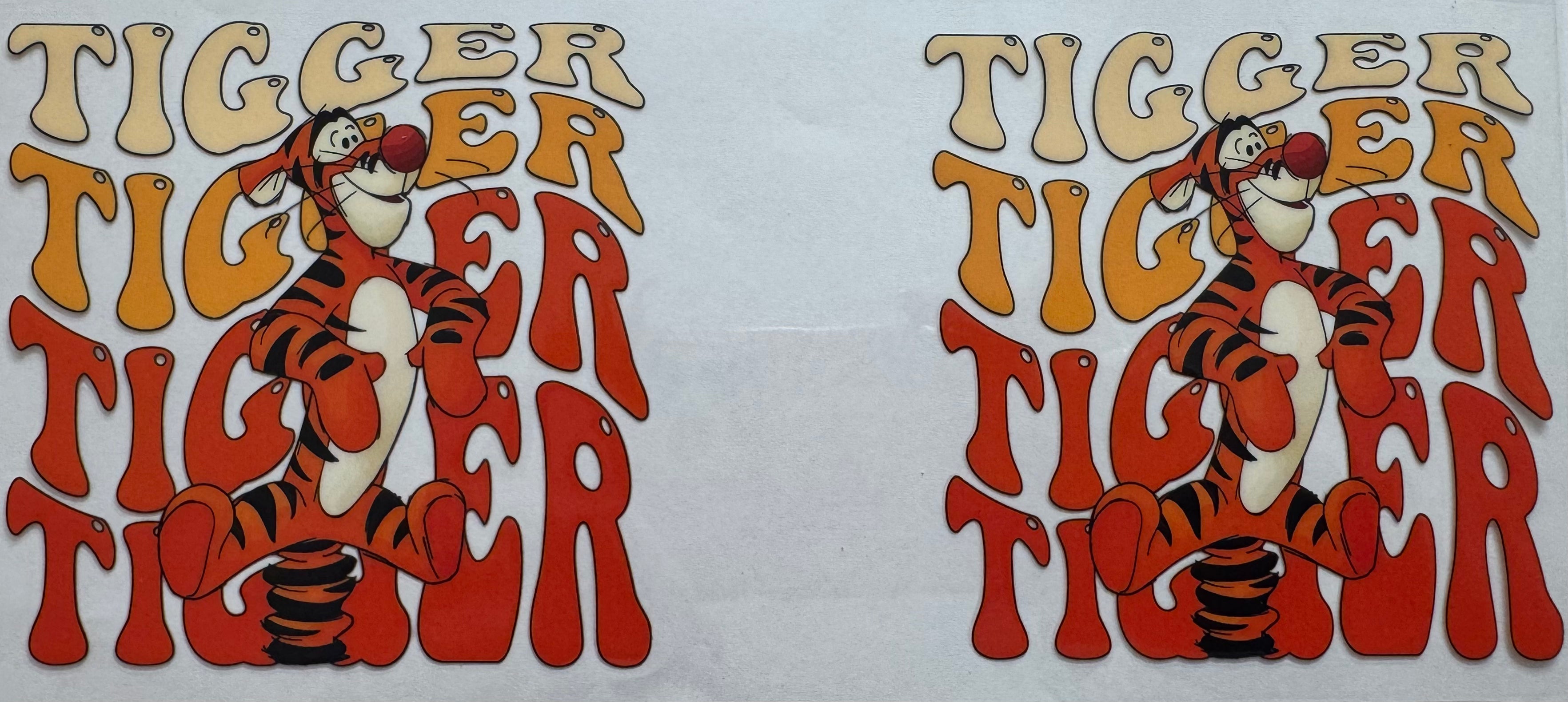 Tiger 16oz Uv DTF Wrap
