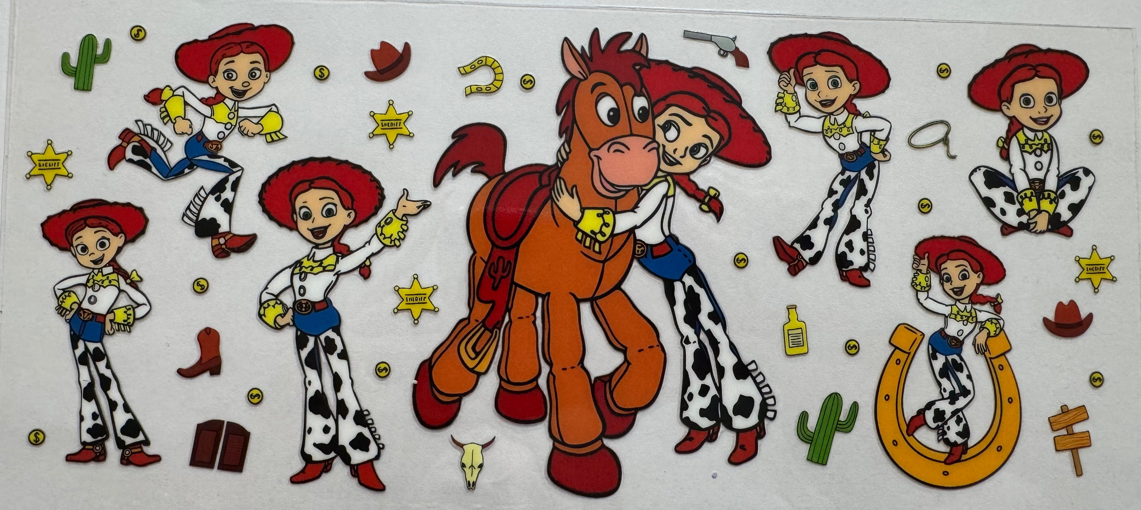 Toy Story 16oz Uv DTF Wrap