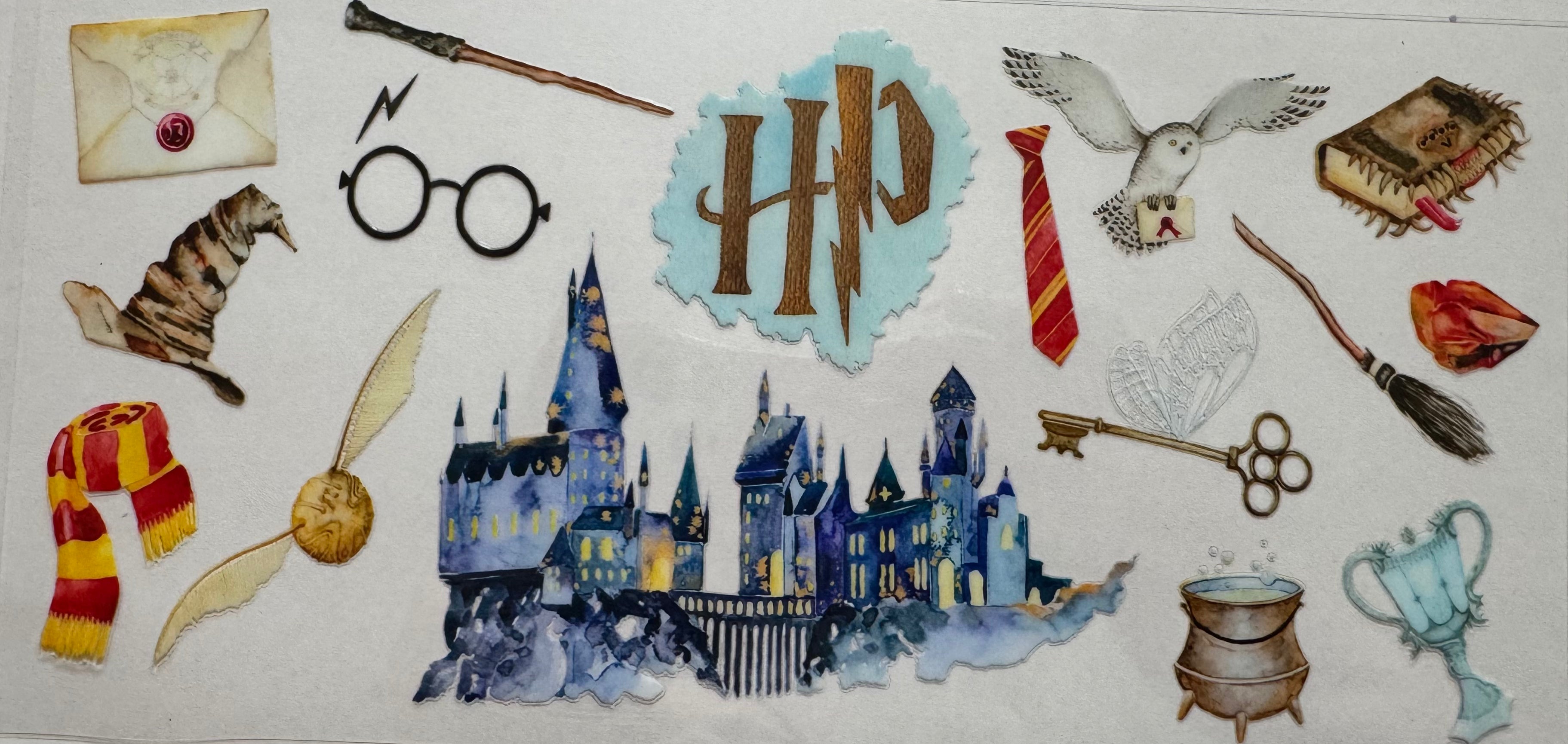 Harry Potter 16oz Uv DTF Wrap