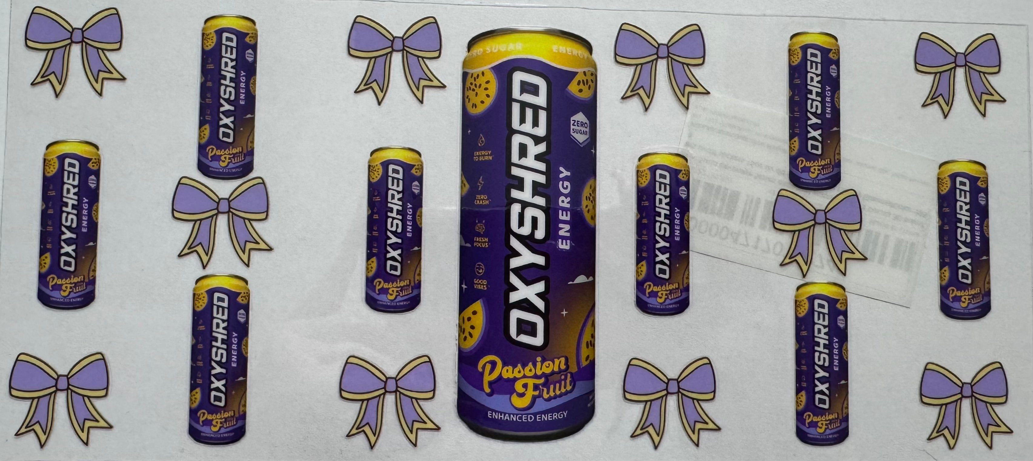 Purple OxyShred 16oz Uv DTF Wrap
